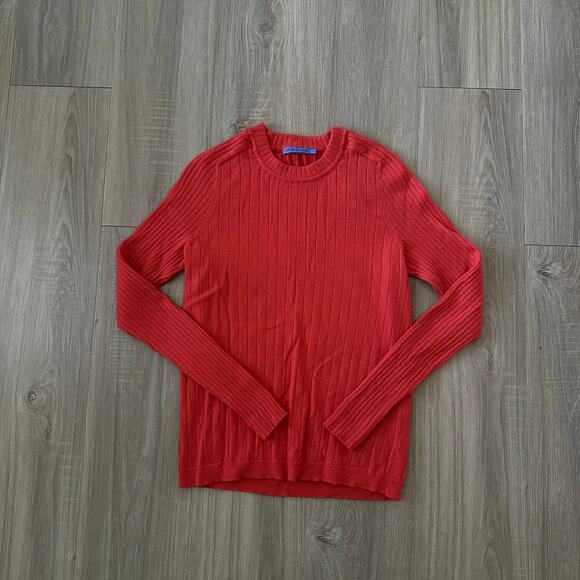 J.McLaughlin Anika Wool-Blend Sweater Women's Size Small in the Color Cayenne - Picture 3 of 7